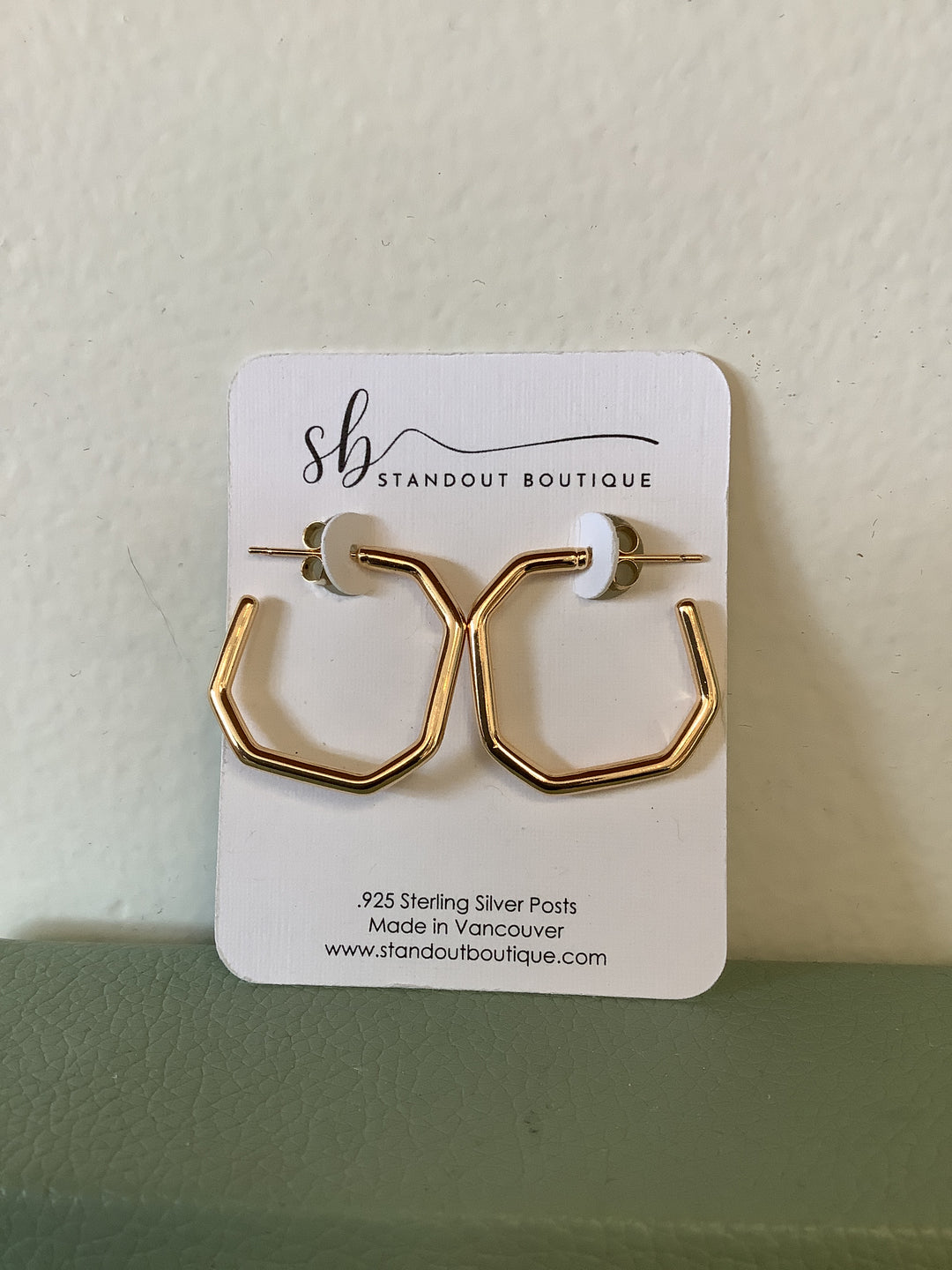Standout Boutique Gold Emily earrings