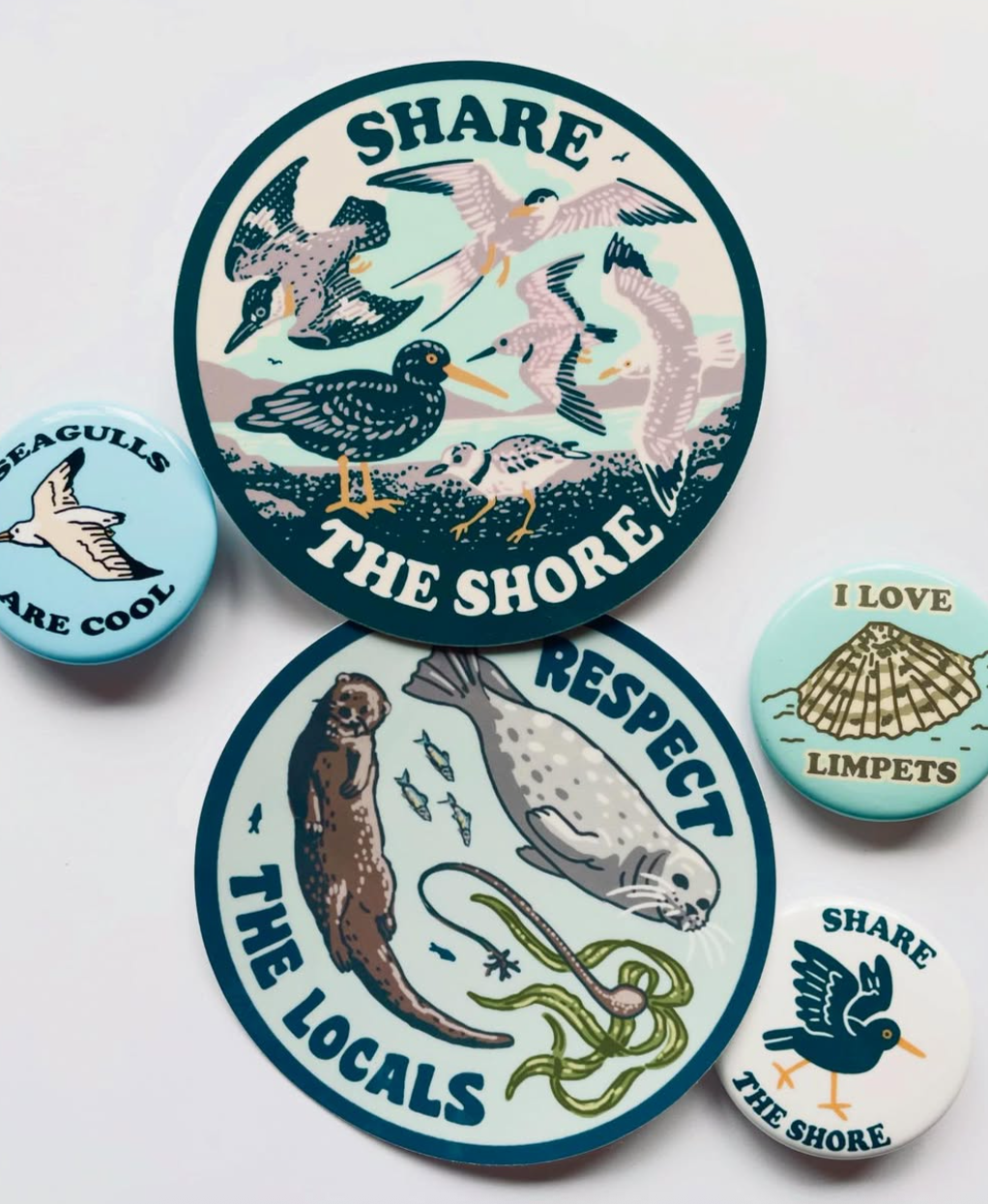 Maker Spotlight: Hissing Mink - Canadian & Pacific Northwest Stickers & Garlands