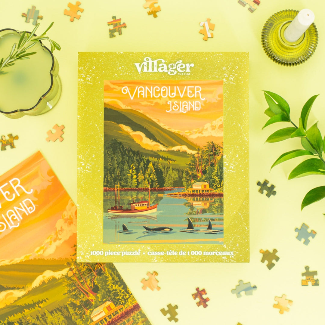 Villager Puzzles Vancouver Island 1000-piece puzzle