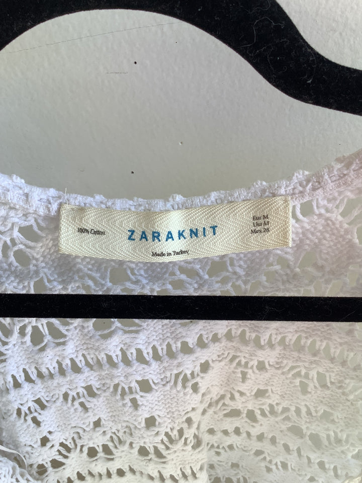 Zara Knit Coastal Crochet Top