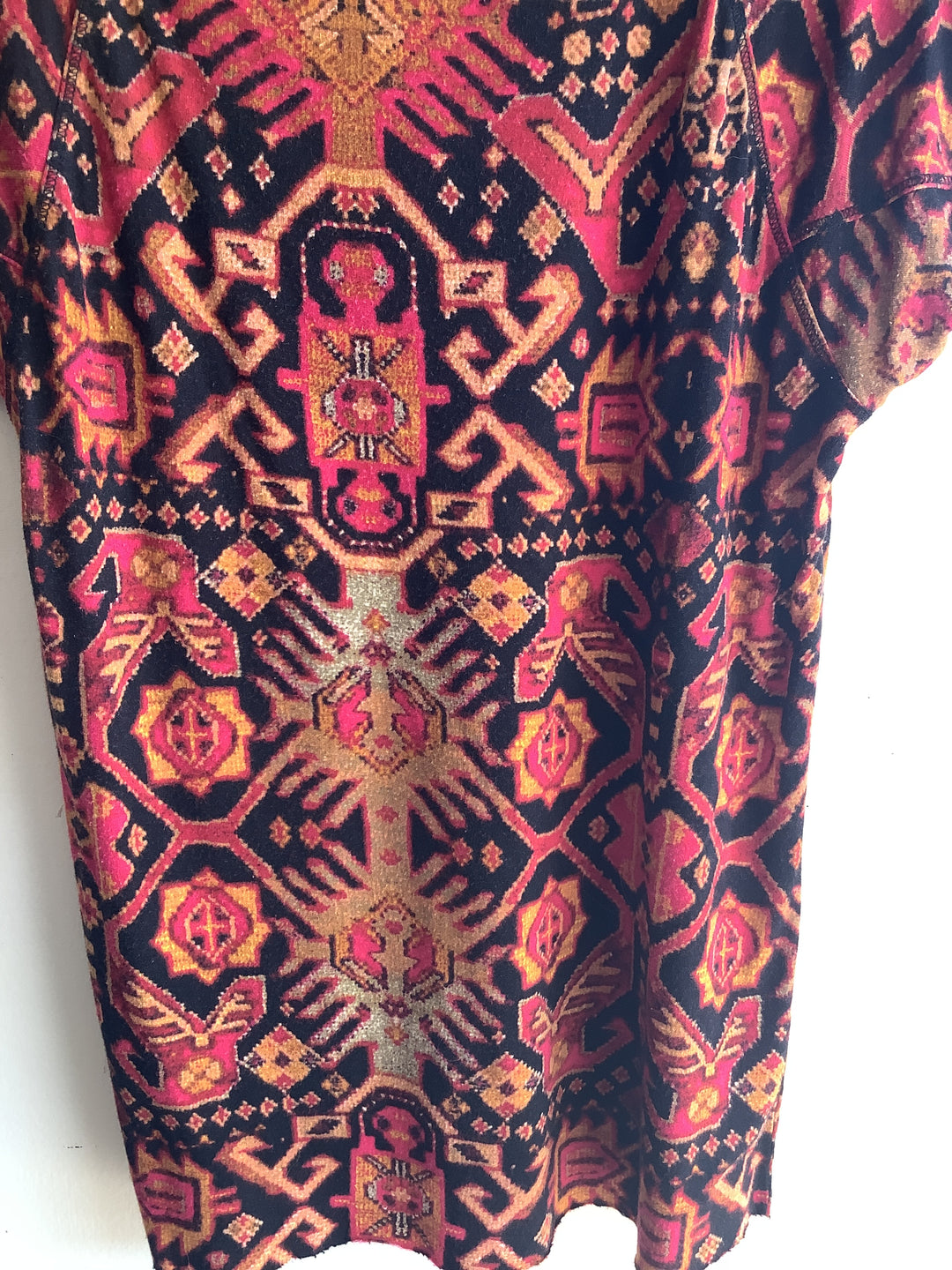 Boho Geometric Print Top