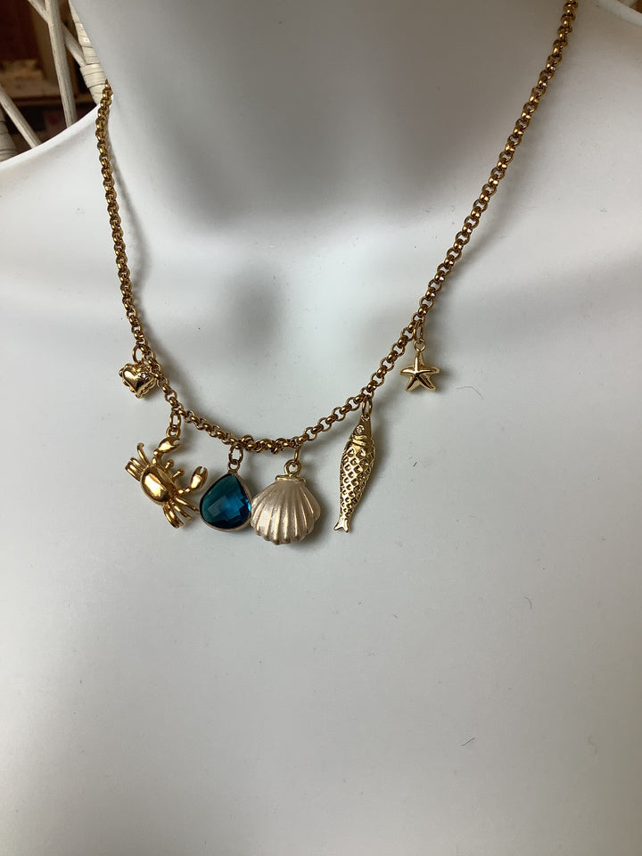 Wild Honey Under The Sea Charm Necklace