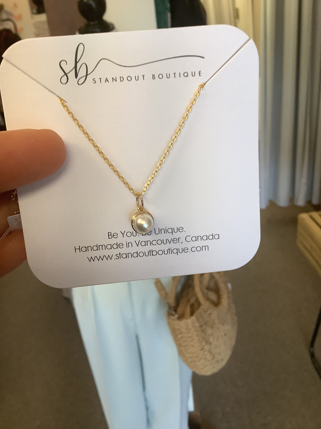 Standout Boutique Pearl Necklace - Vancouver, BC