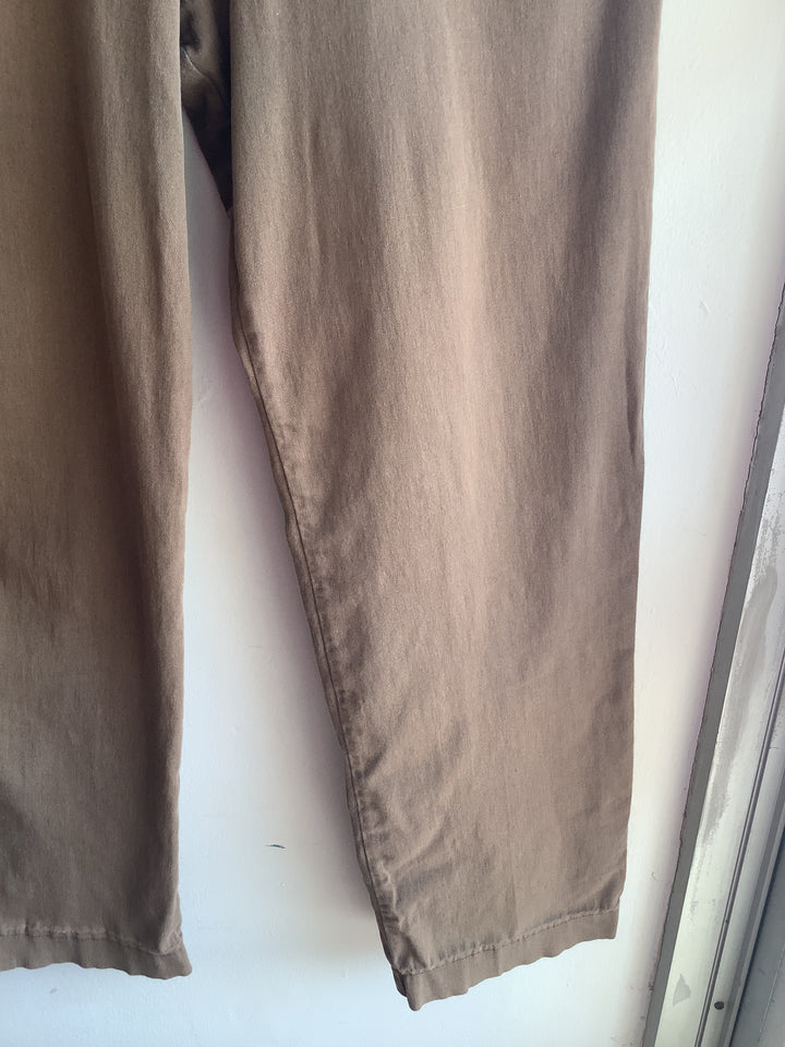 Relaxed Cotton Chino Pants