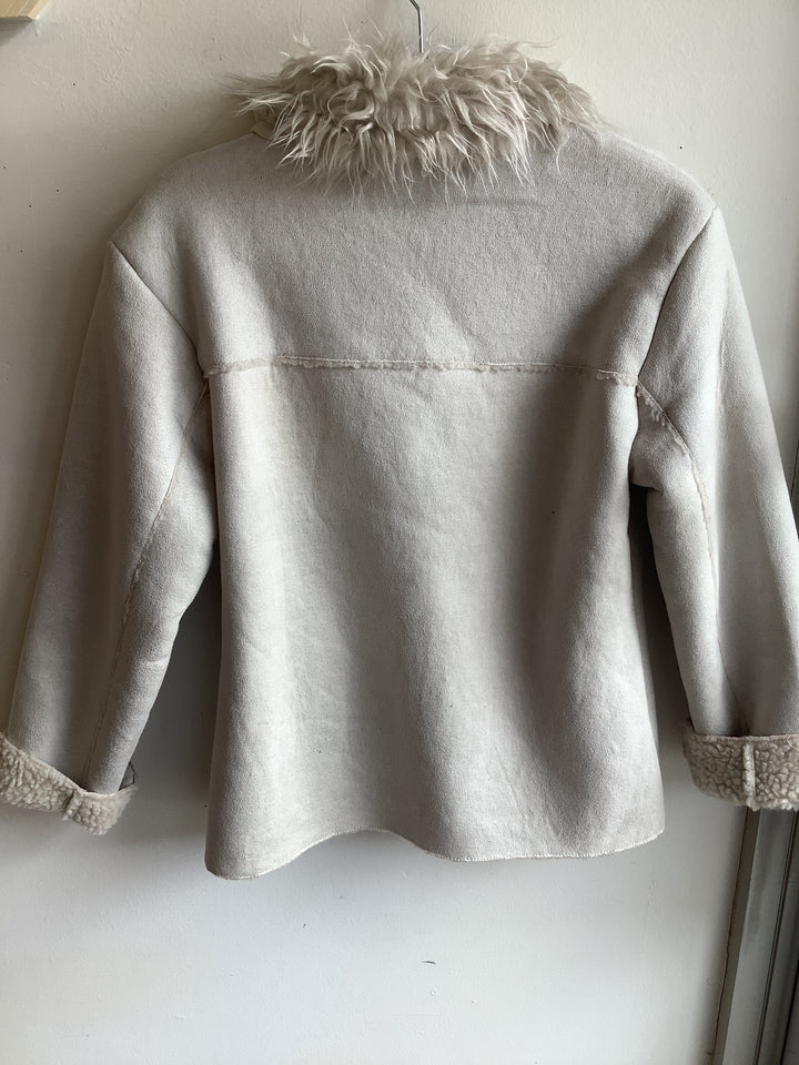 Winter Whisper Faux Suede Jacket