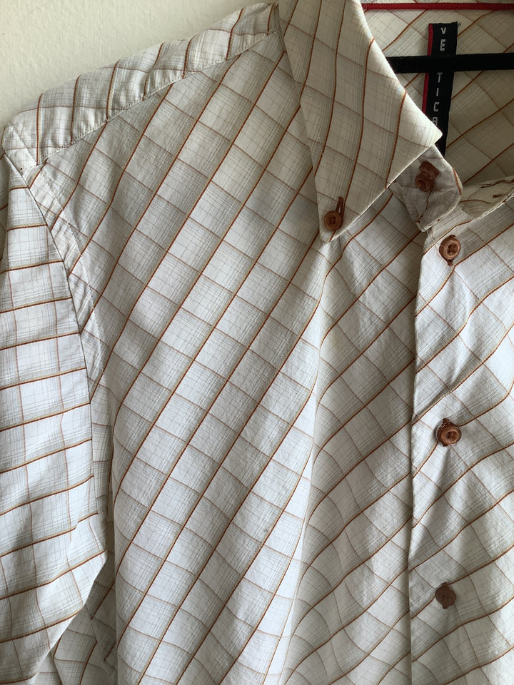 Verticale Windowpane Shirt
