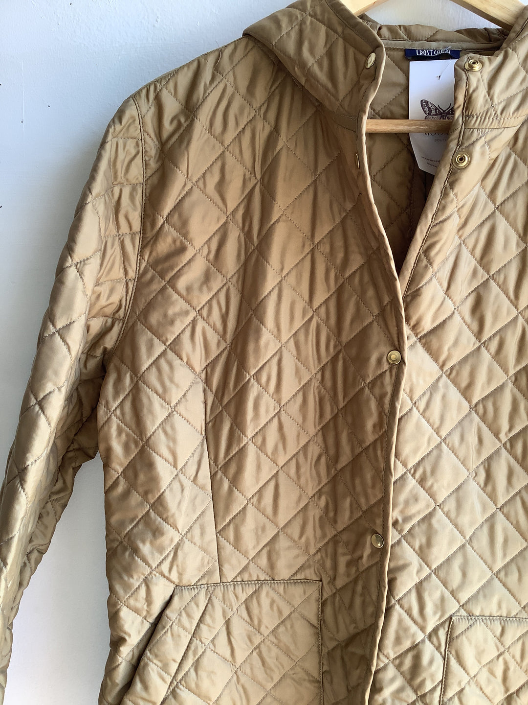 Vintage Postcard Quilted Jacket