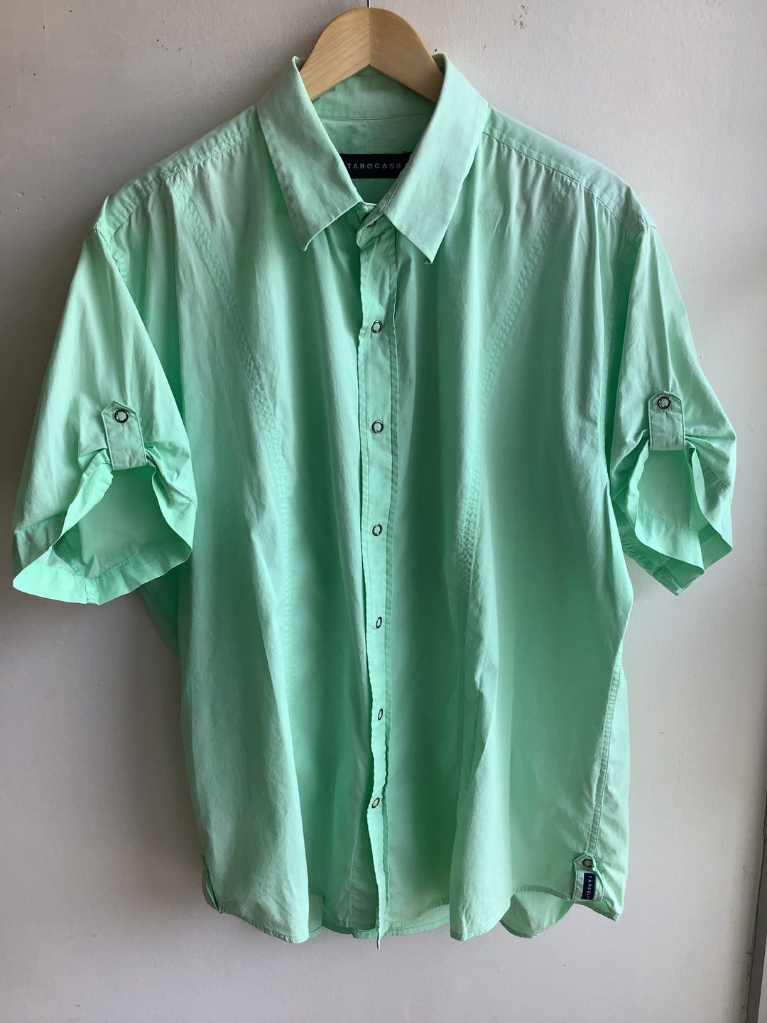 Tarocash Mint Button Up Shirt