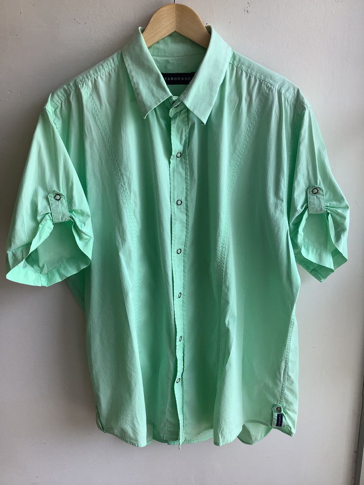 Tarocash Mint Button Up Shirt