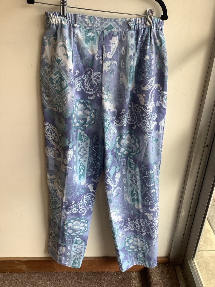Vintage Lavender Paisley Pants