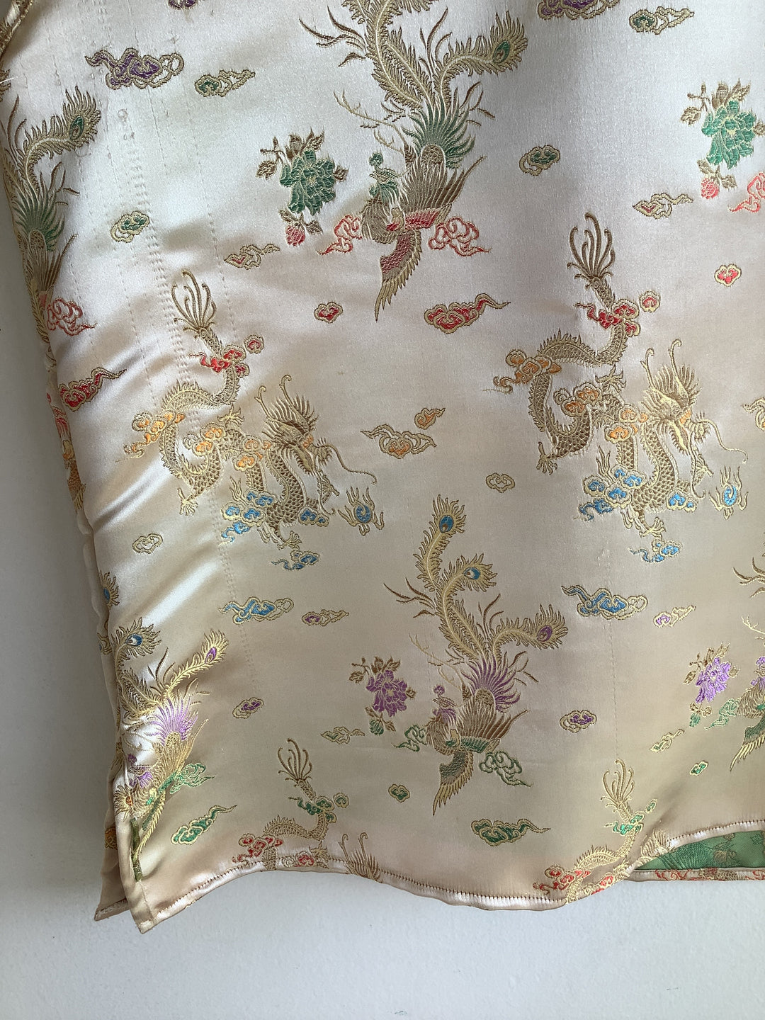 Vintage Brocade Dragon Top
