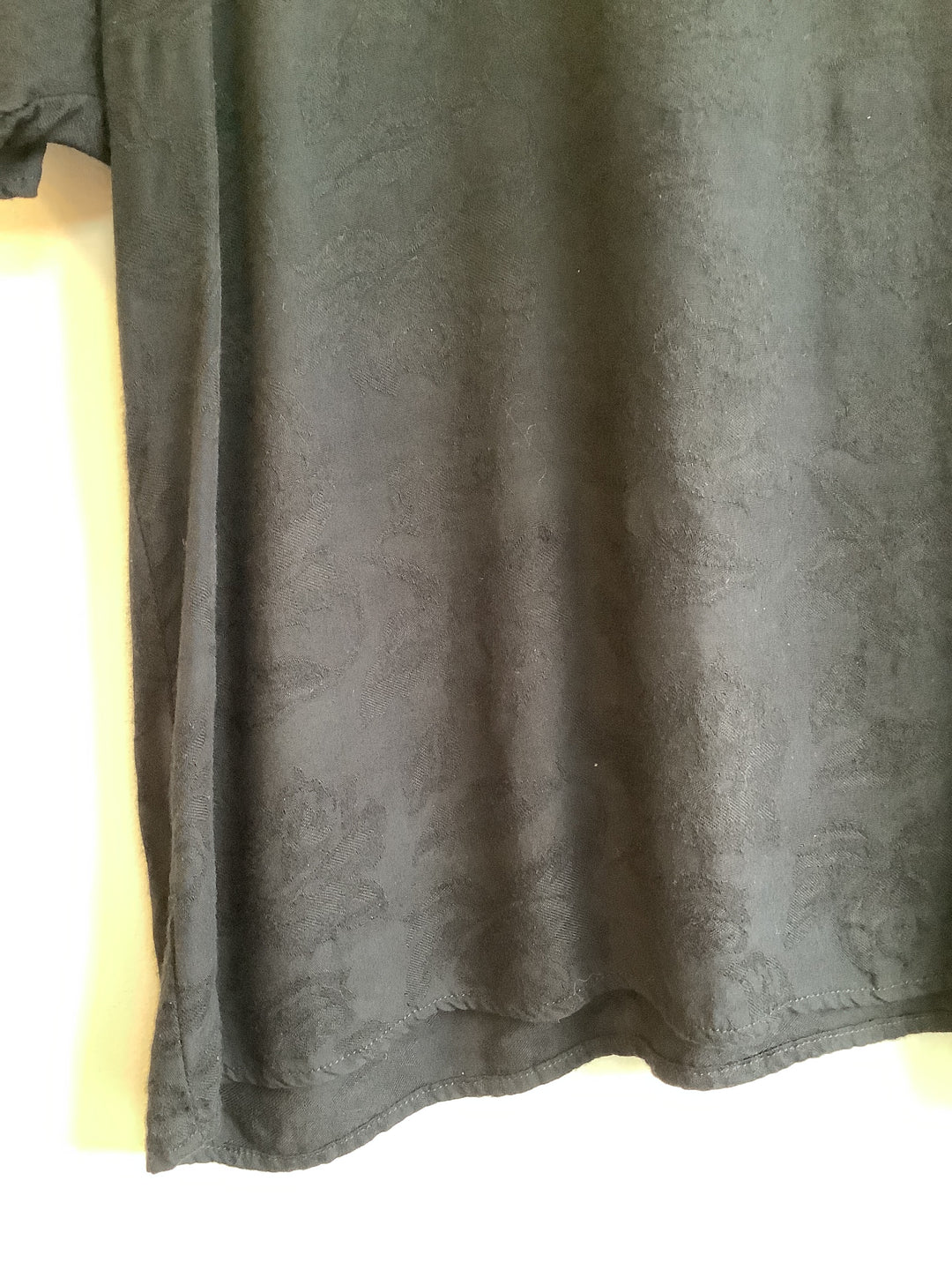 Vintage Shadow Rose Soft-Drape Tee