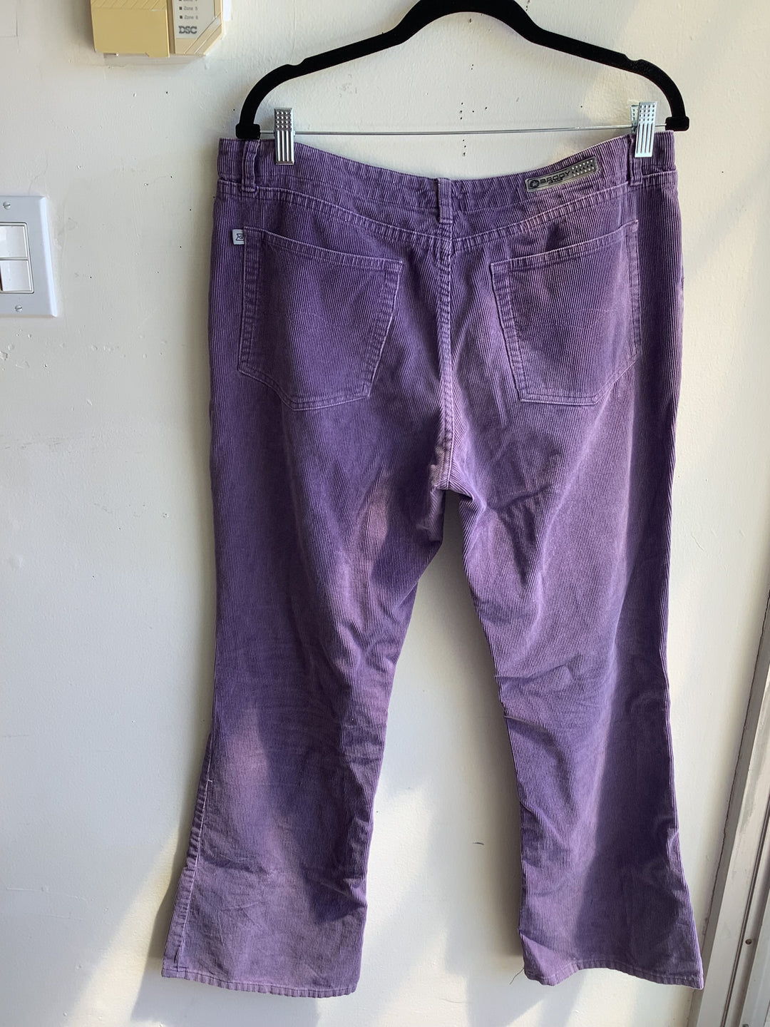 Lavender Haze Corduroy Flares