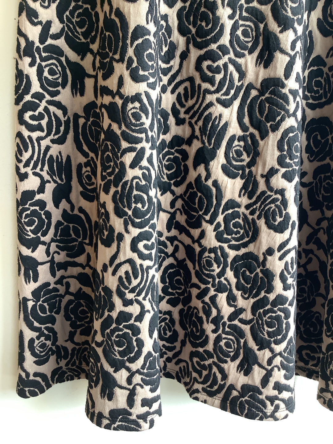 Black Rose Fit & Flare Dress