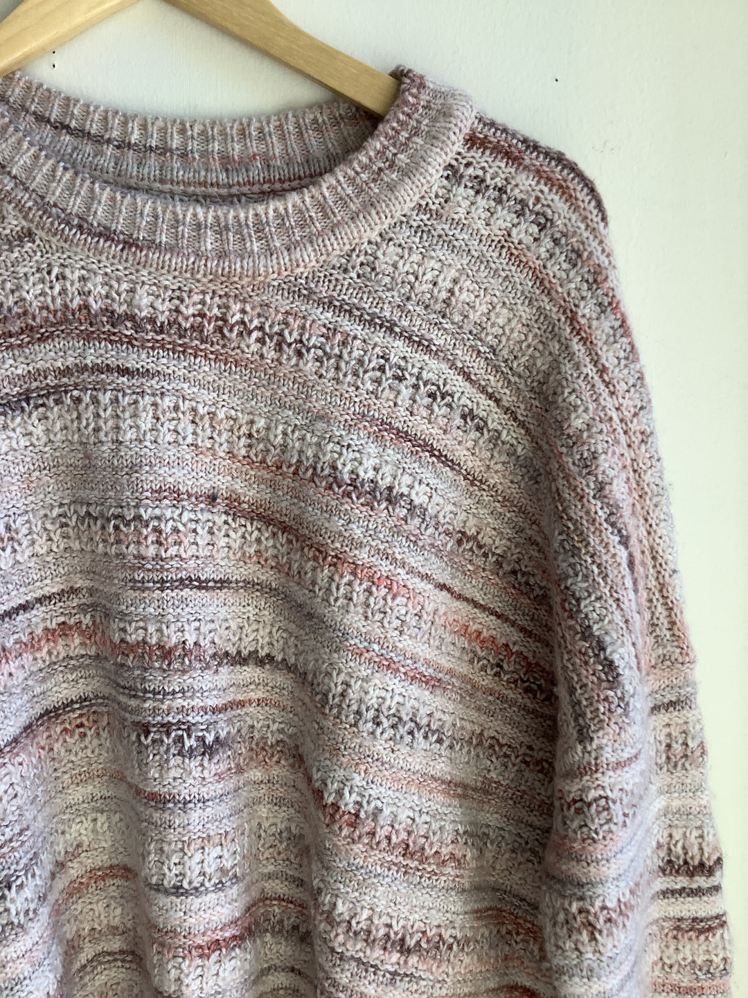 Vintage Textured Knit Sweater