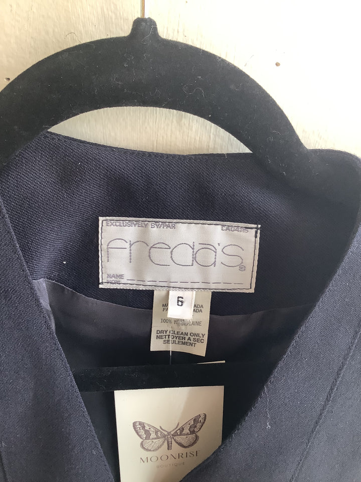 Vintage Navy Blazer