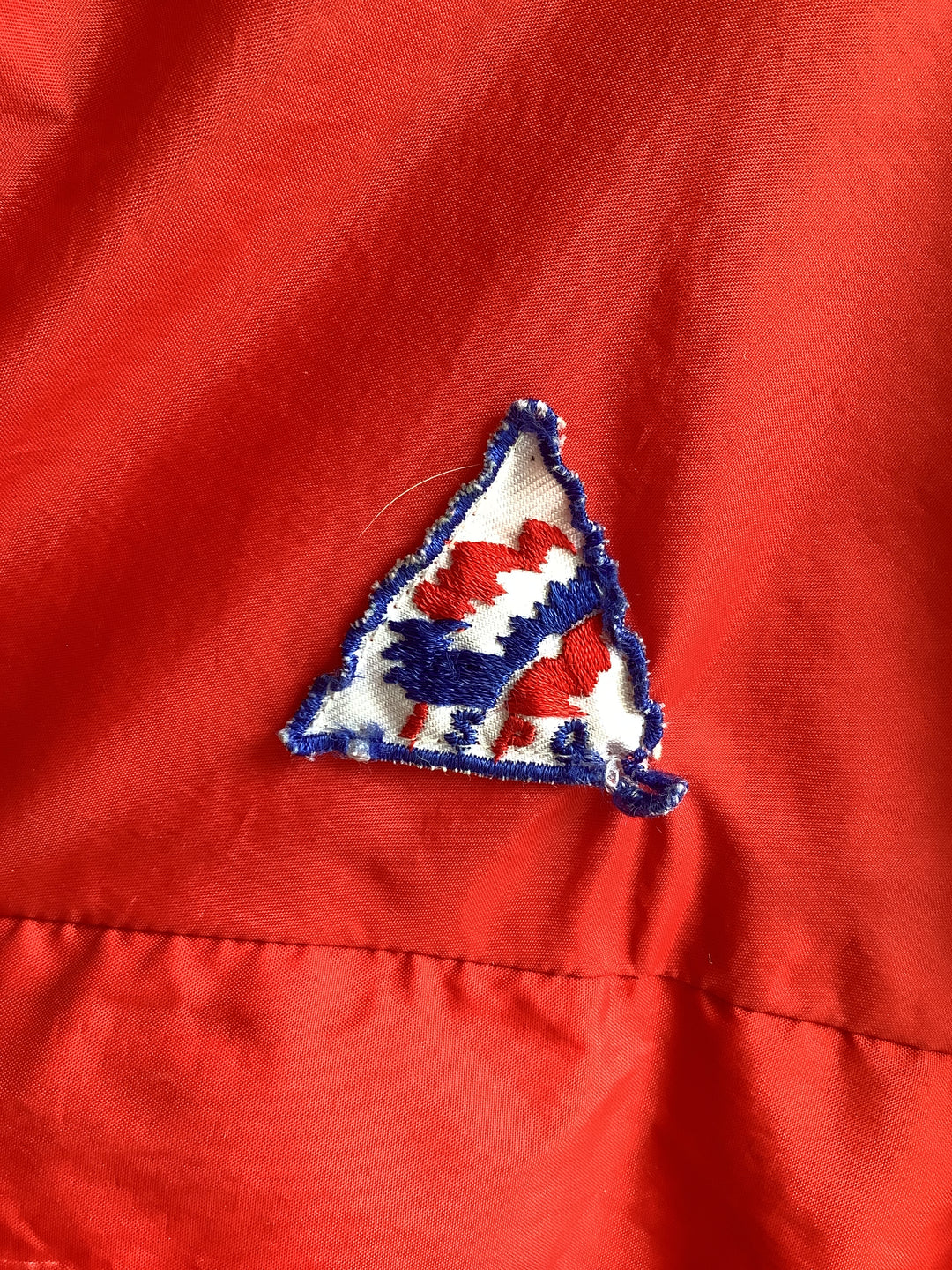 Vintage ISPO International Red 1/2 Zip Windbreaker