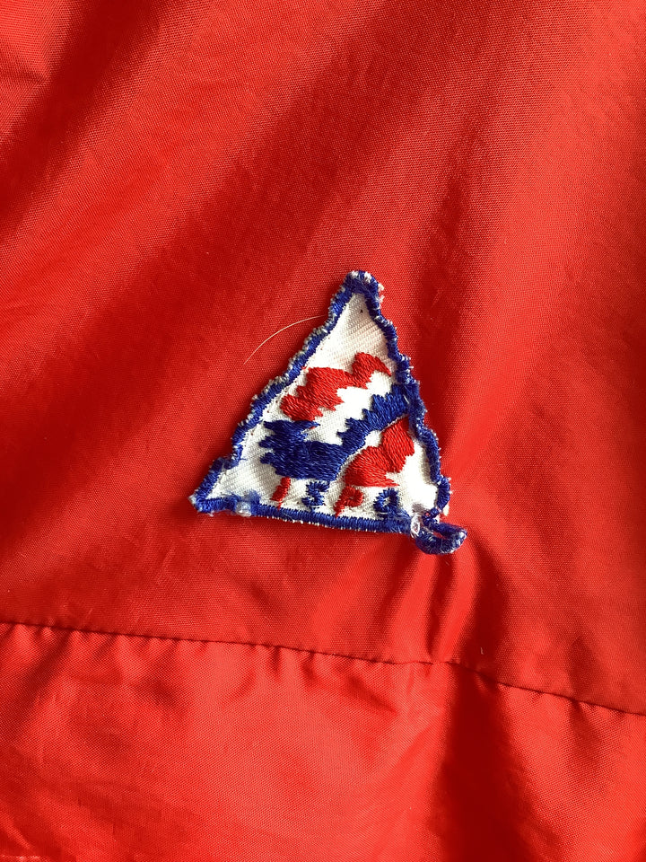 Vintage ISPO International Red 1/2 Zip Windbreaker