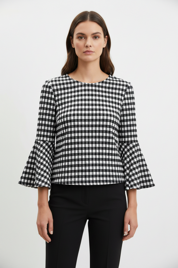 Sunday Picnic Gingham Top