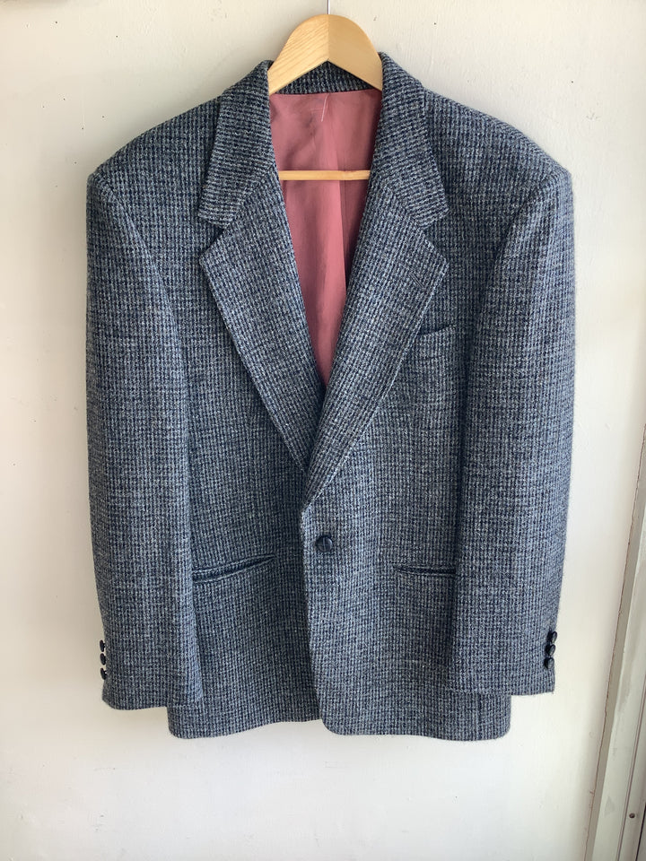 Vintage Grey Tweed Blazer