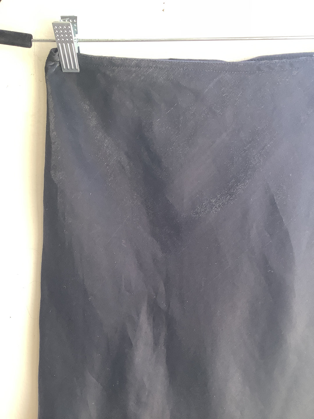Vintage Black Slip Skirt