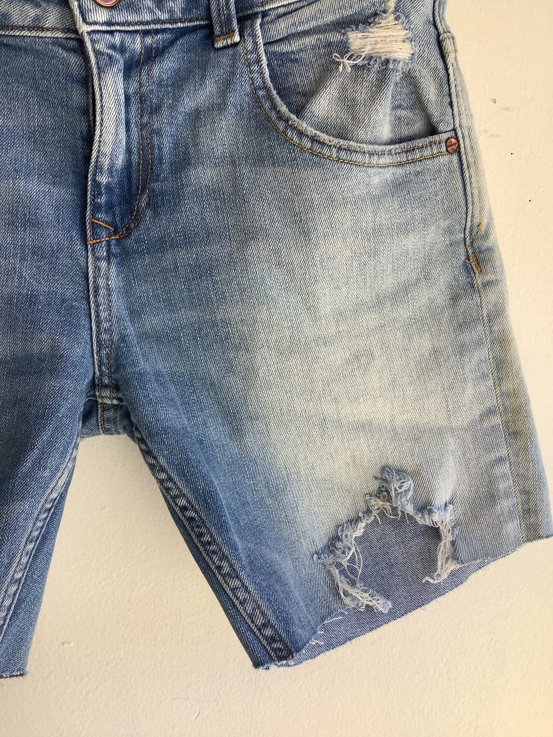 Sun-washed Zara Cutoff Shorts