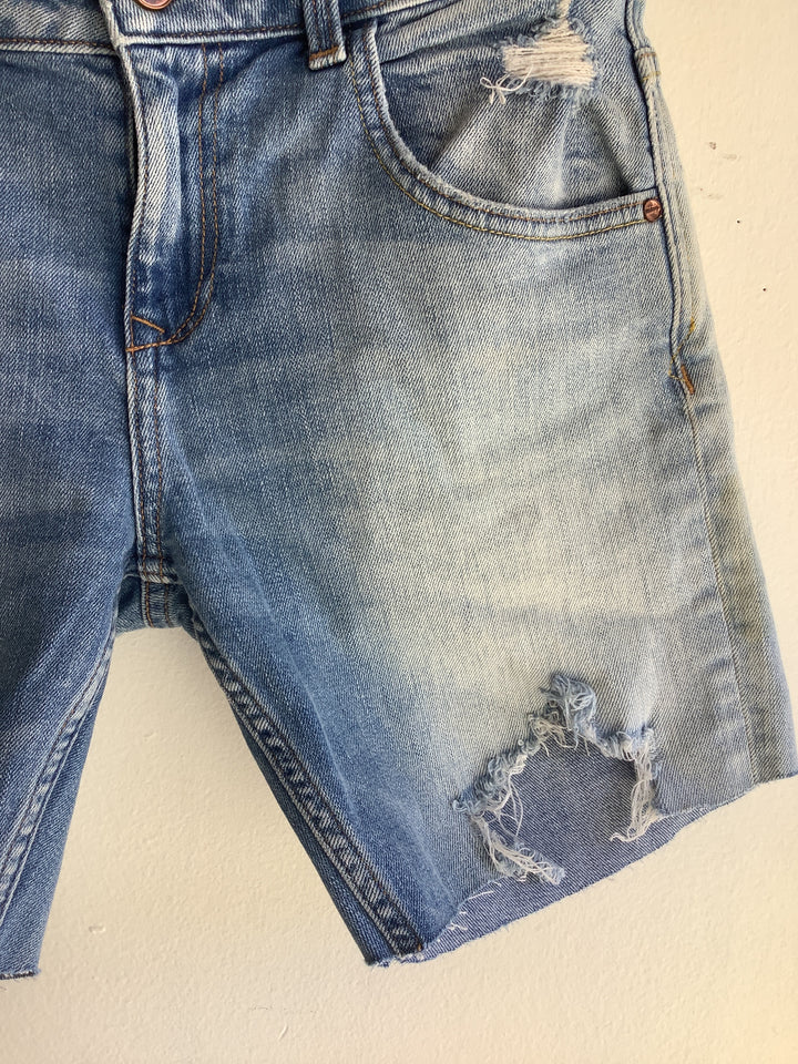 Sun-washed Zara Cutoff Shorts