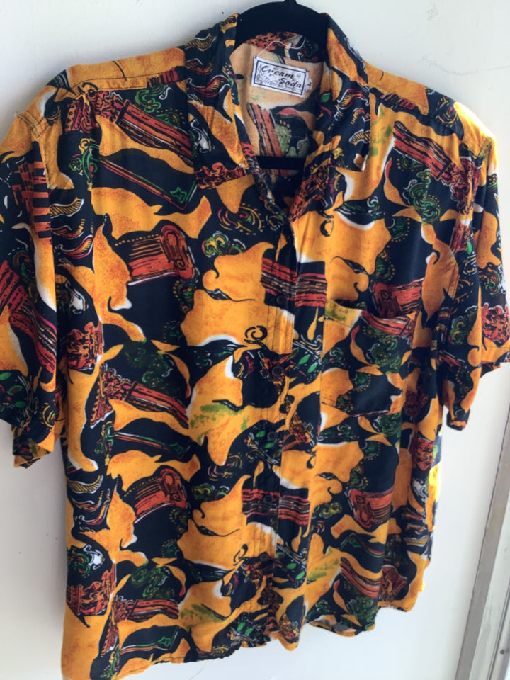 Vintage Cream Soda Printed Shirt
