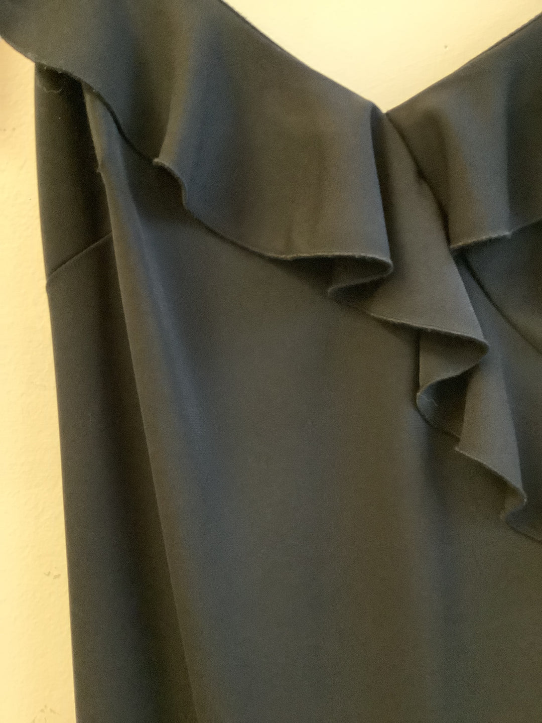 Vintage Midnight Ruffle Dress