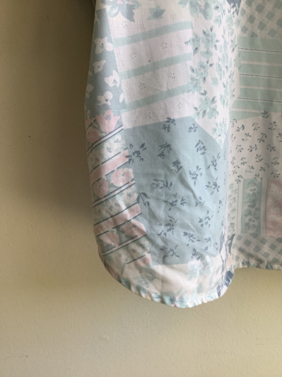 Pastel Patchwork Cottage Blouse