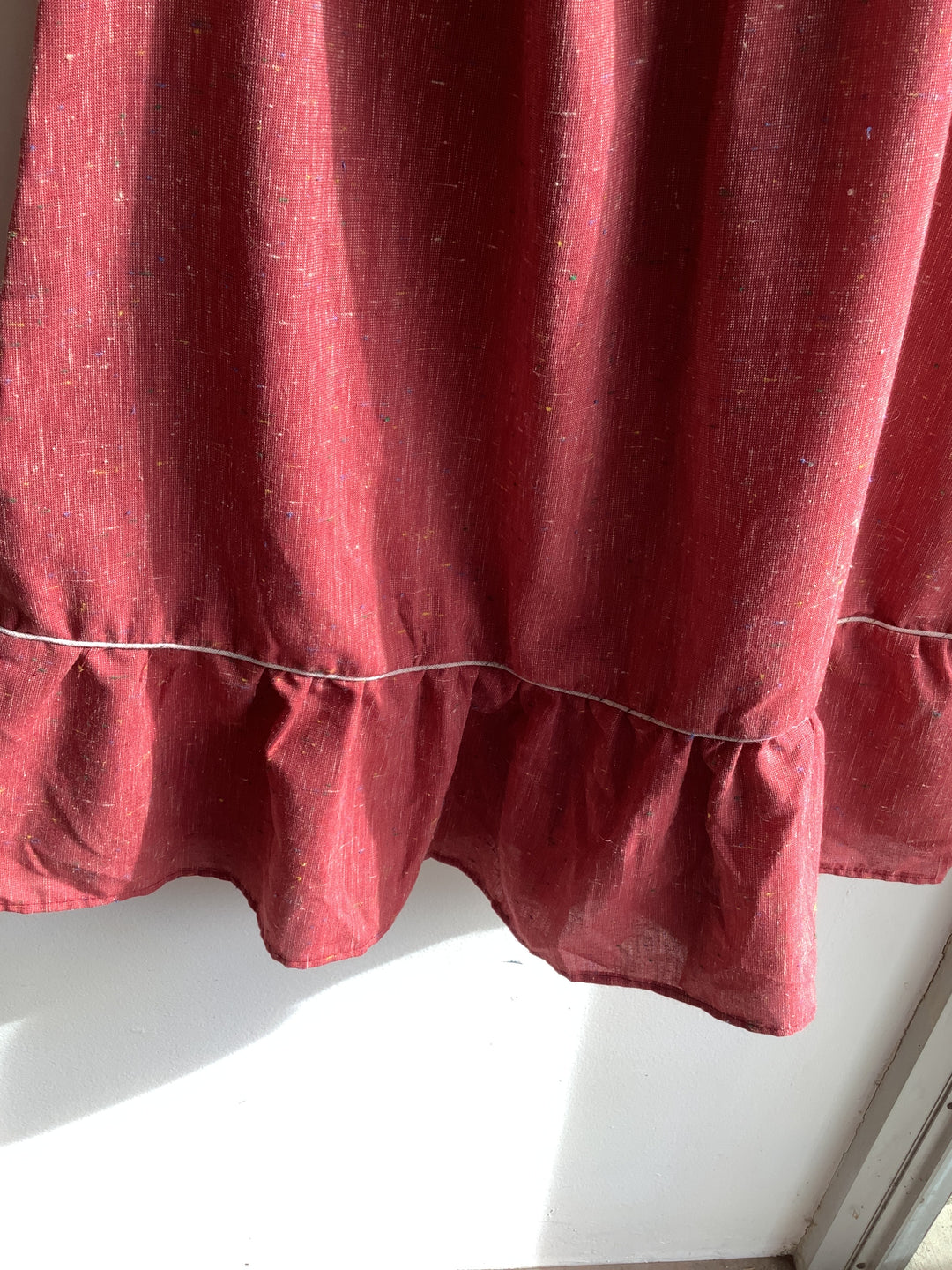 Vintage Cranberry Prairie Skirt