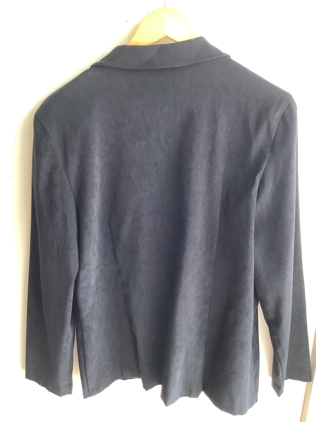 NYCC Black Faux Suede Blazer