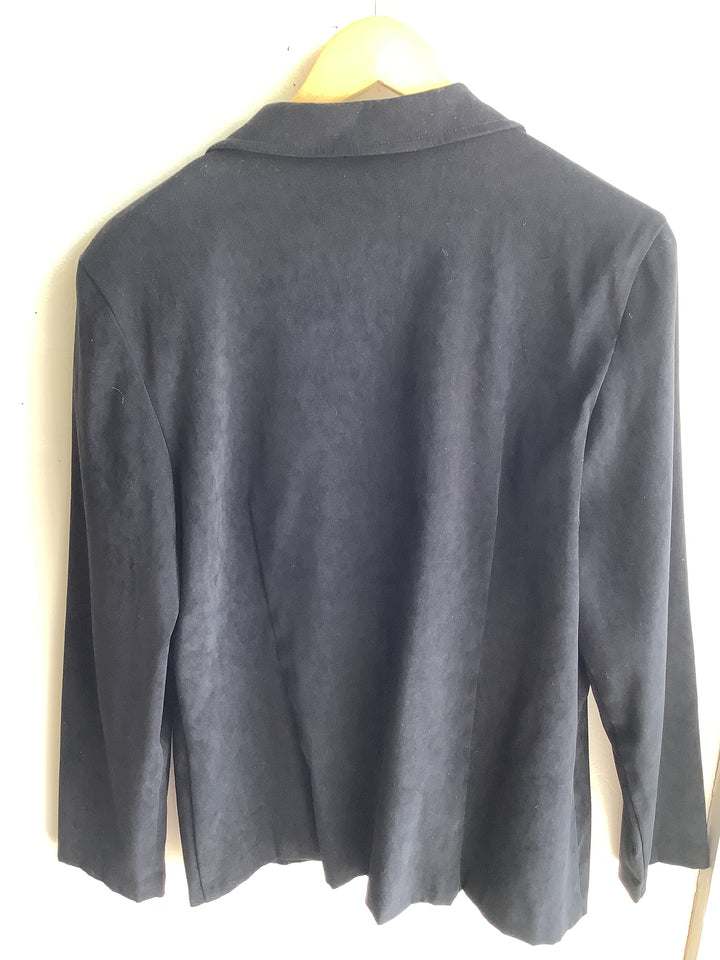 NYCC Black Faux Suede Blazer