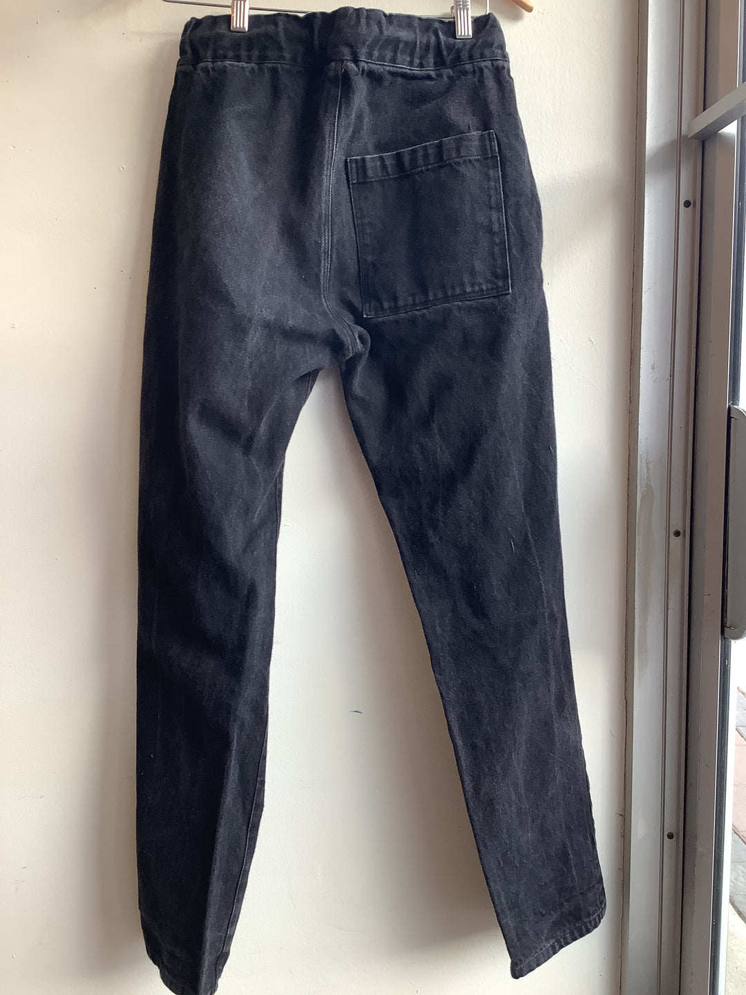 Vintage NAOP Black Drawstring Work Pant - Made in Canada