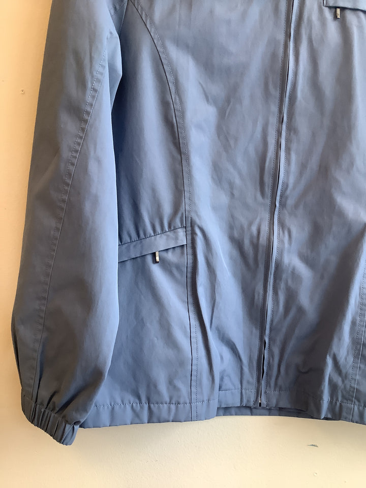 Vintage Blue Light Weight Zip Jacket