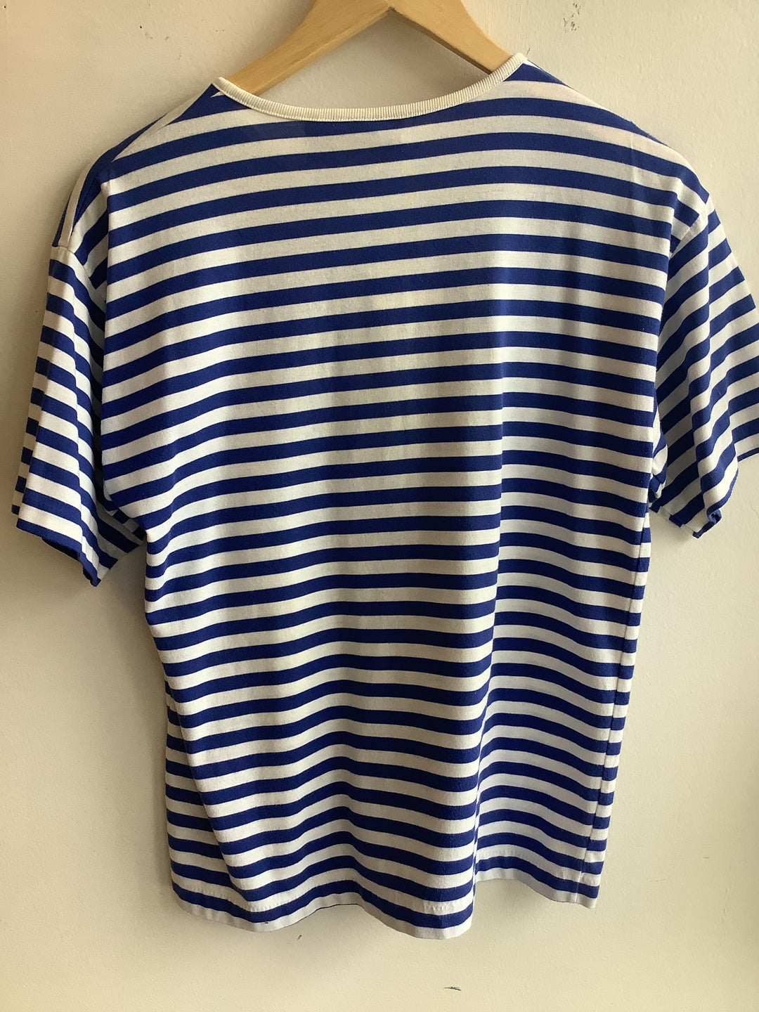 Vintage 90s Sears Tradition Breton Henley Tee