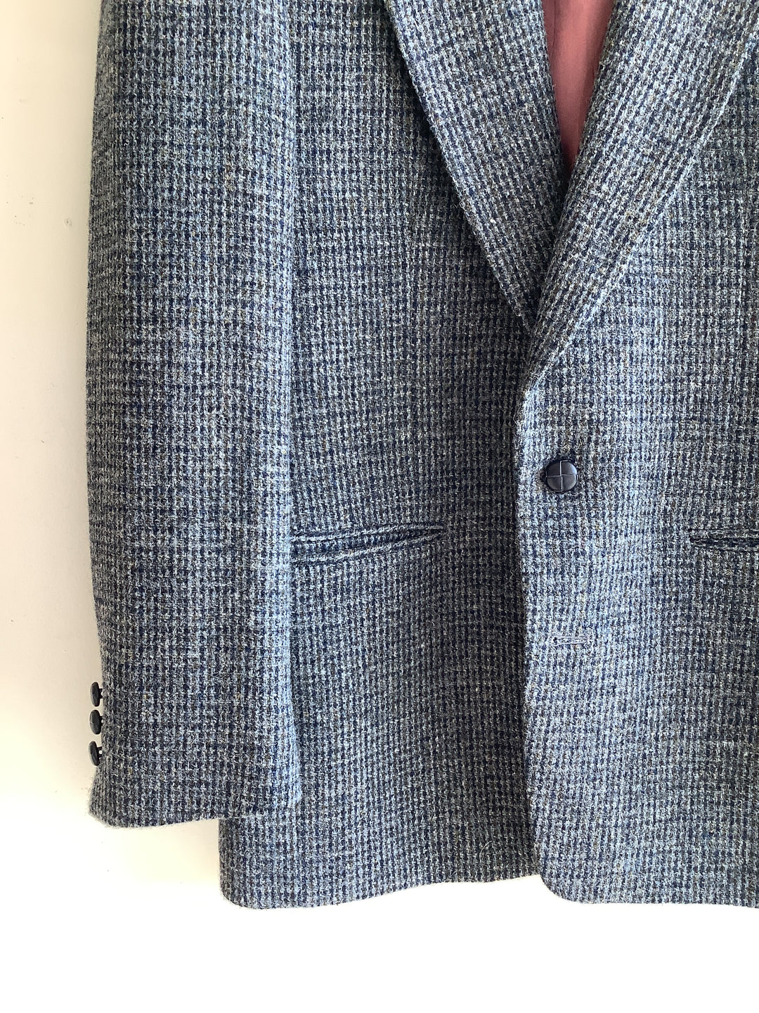 Vintage Grey Tweed Blazer
