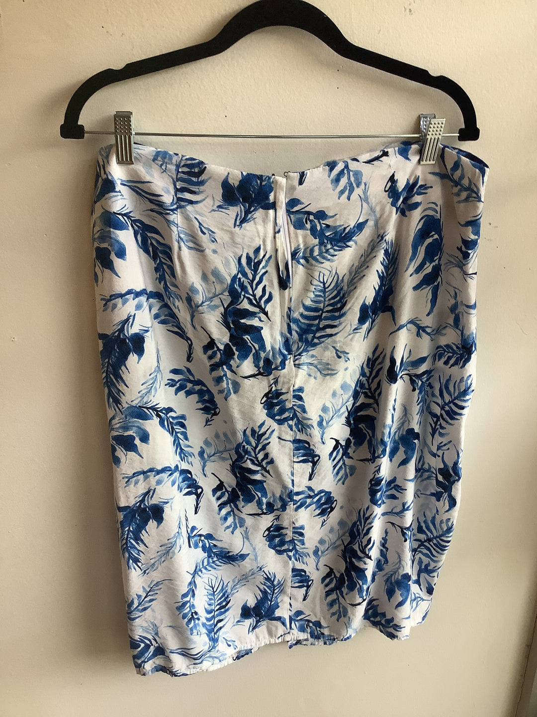 Coastal Blue Toile Mini Skirt