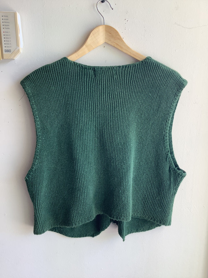 Vintage Arizona Forest Knit Vest