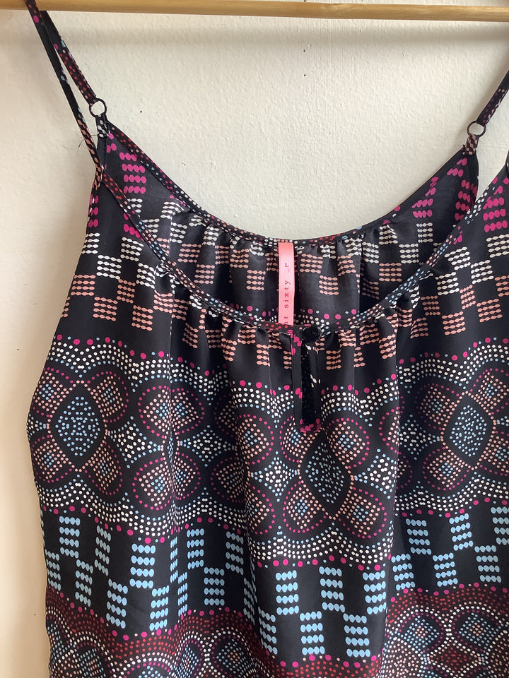 Midnight Mosaic Boho Tank