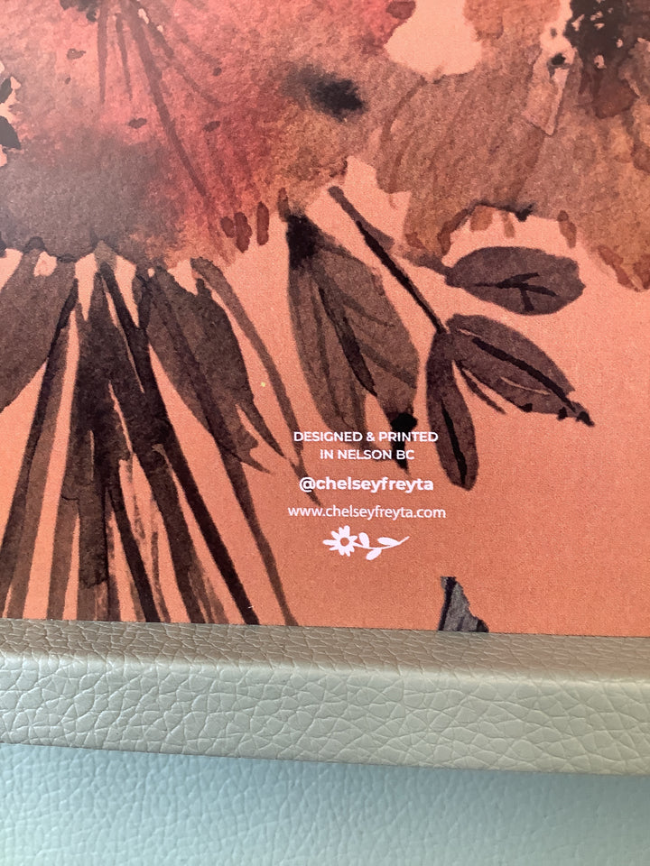 Chelsey Freyta Happy Birthday Flower Bouquet Card