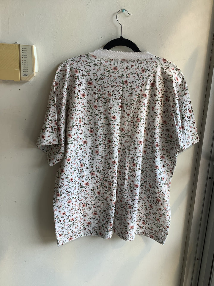 Vintage Floral Cotton Tee