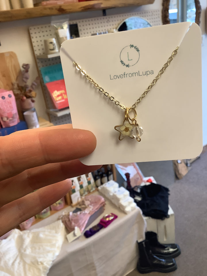 Star Daisy Necklace- Love From Lupa