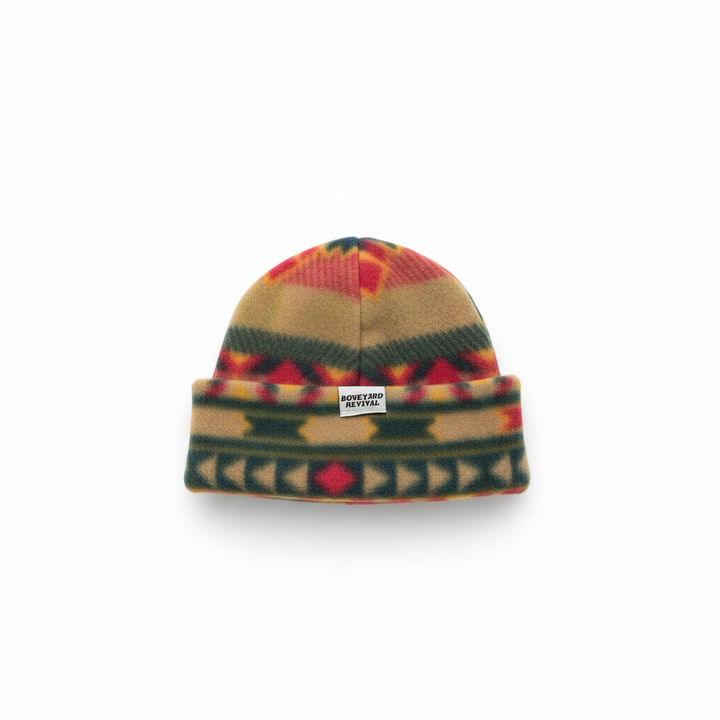 Boneyard Revival Abstract Wool Toque