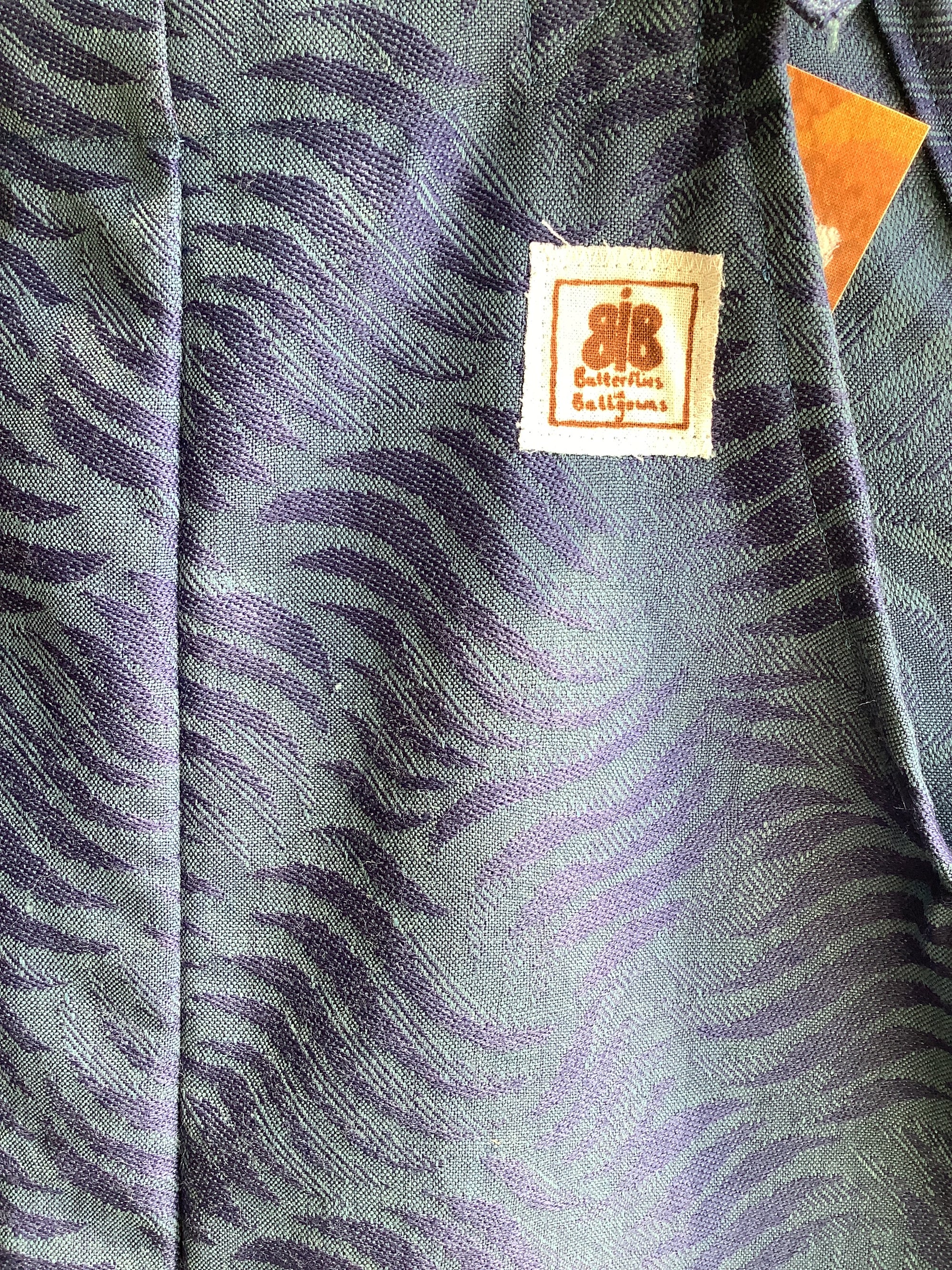Butterflies in Ballgowns Blue Wave Short Overalls