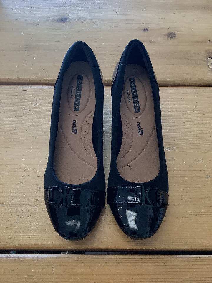 Clarks “After Dark” Patent Heels
