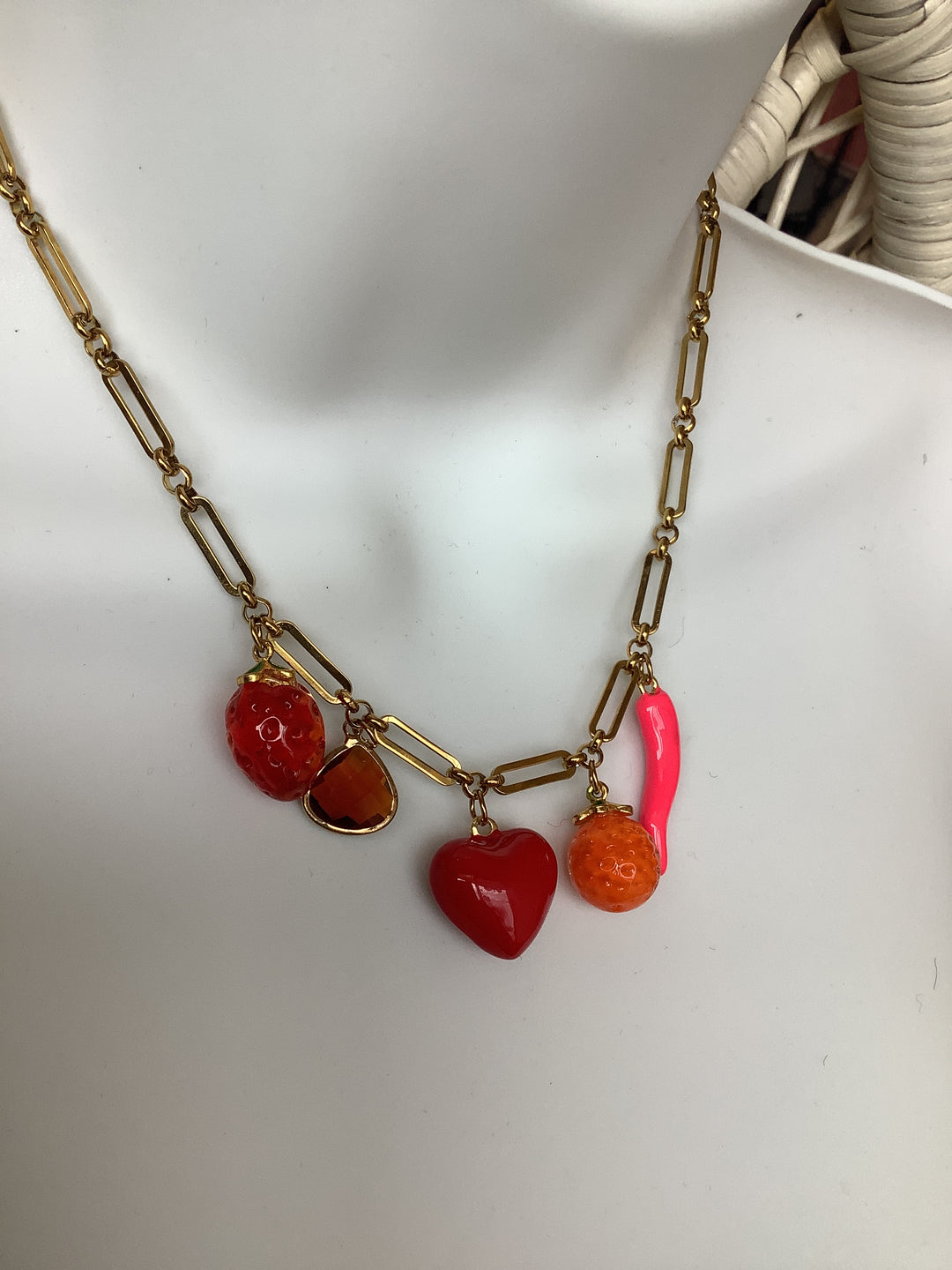 Wild Honey Spicy Charm Necklace