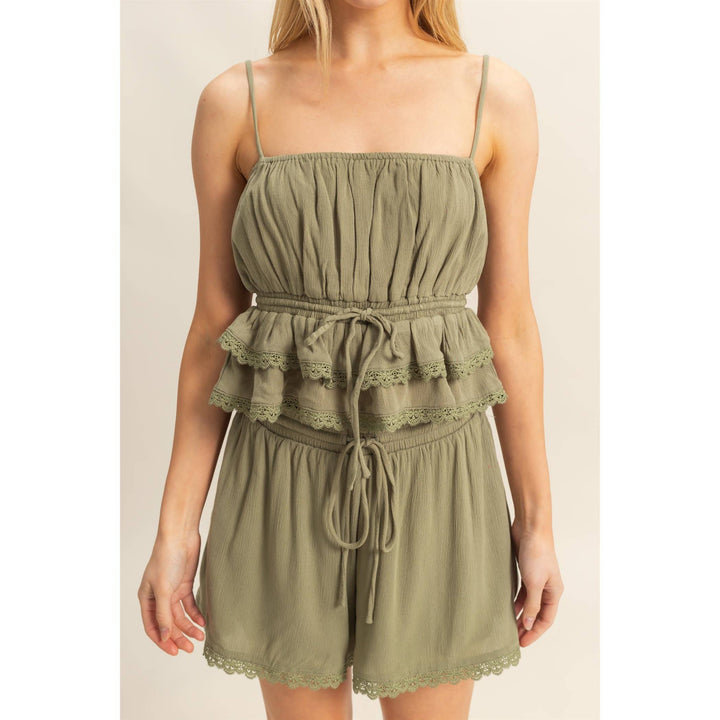 Dream Lace Trim Shorts