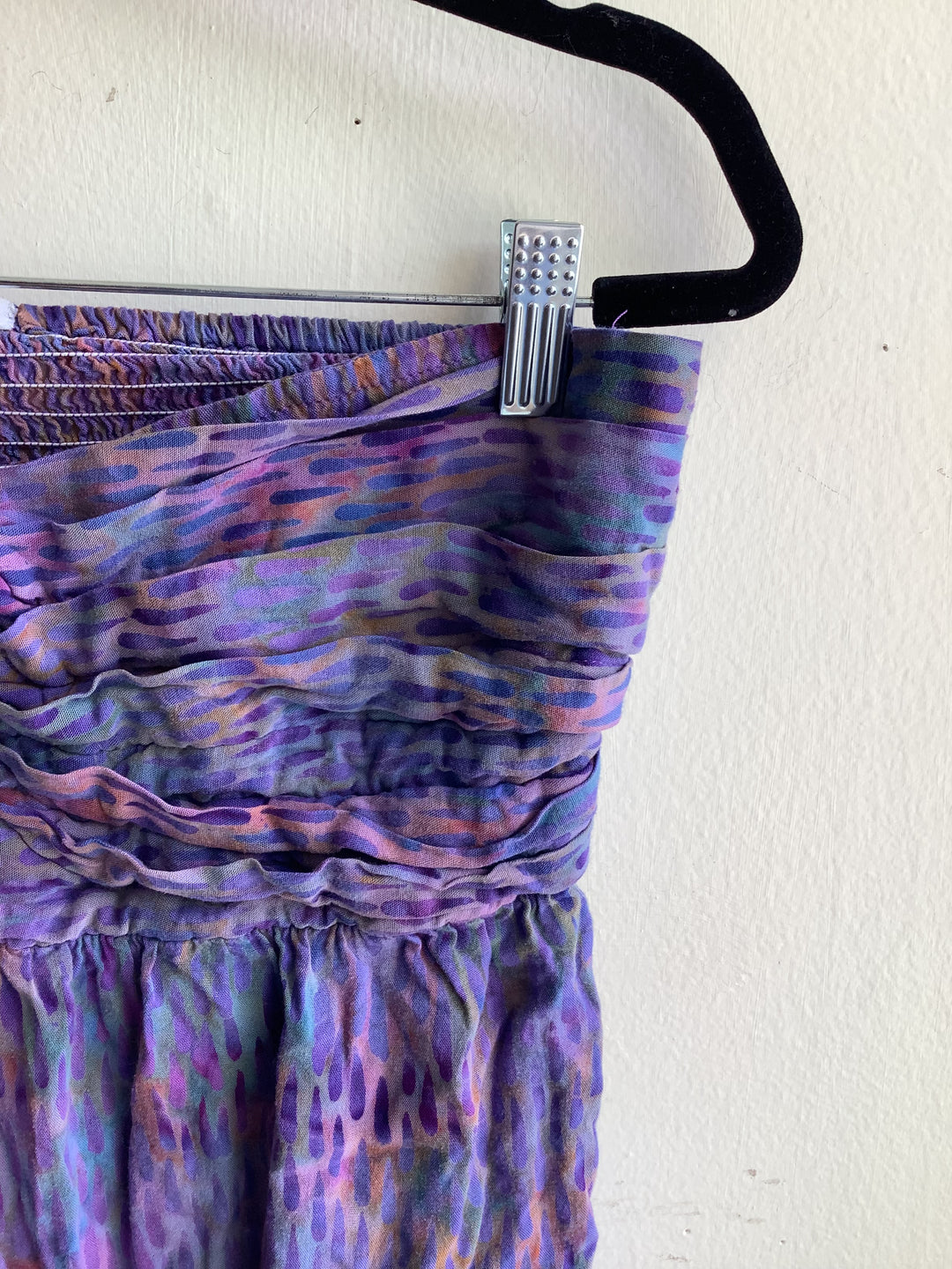 Violet Mirage Strapless Dress