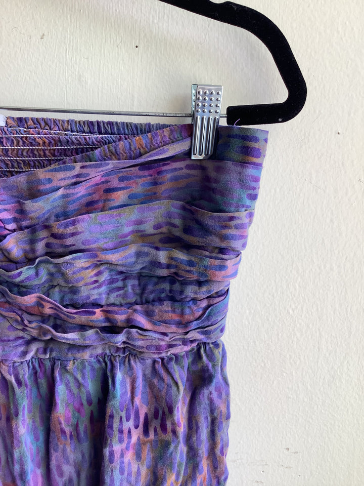 Violet Mirage Strapless Dress